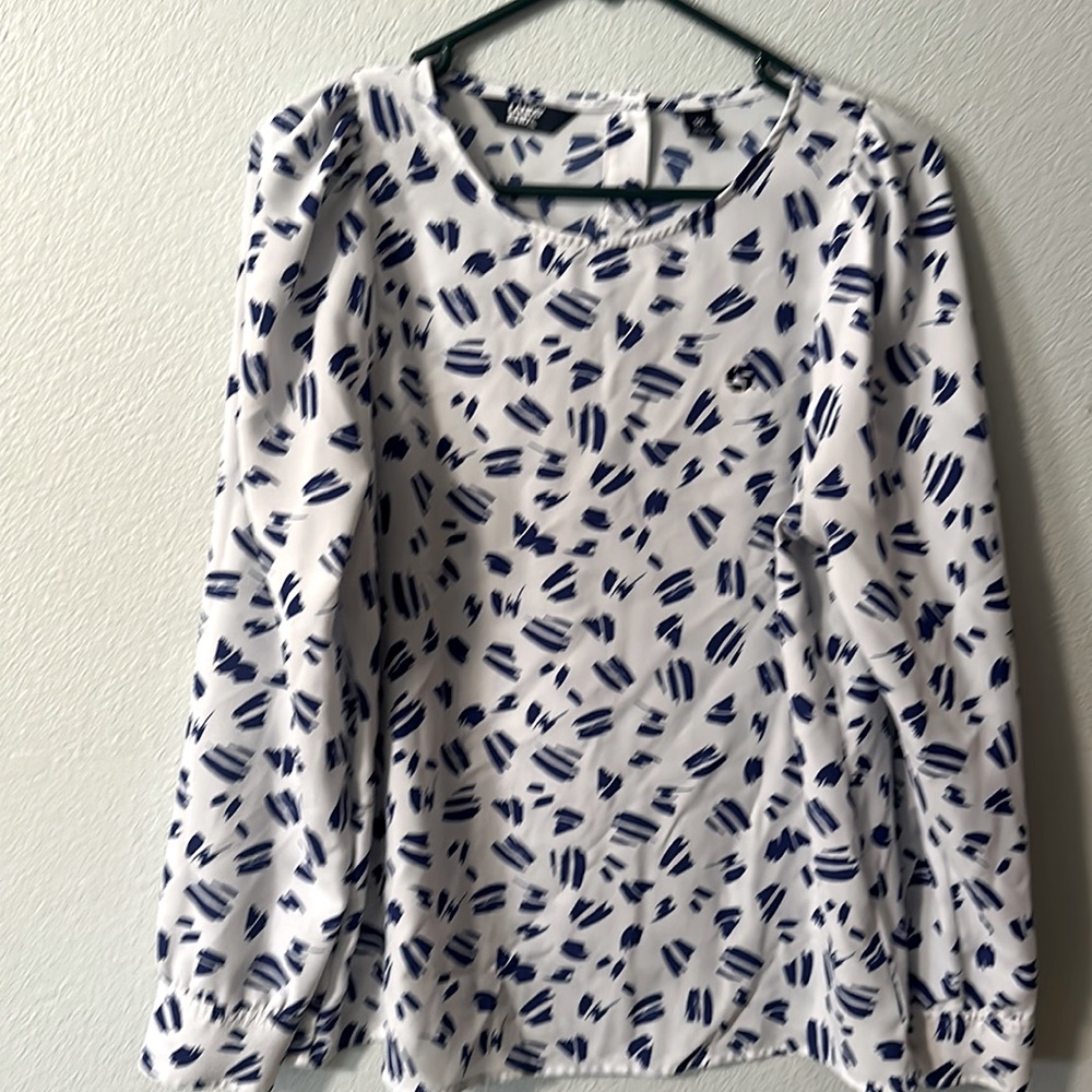 Lands End Chase long sleeve blouse